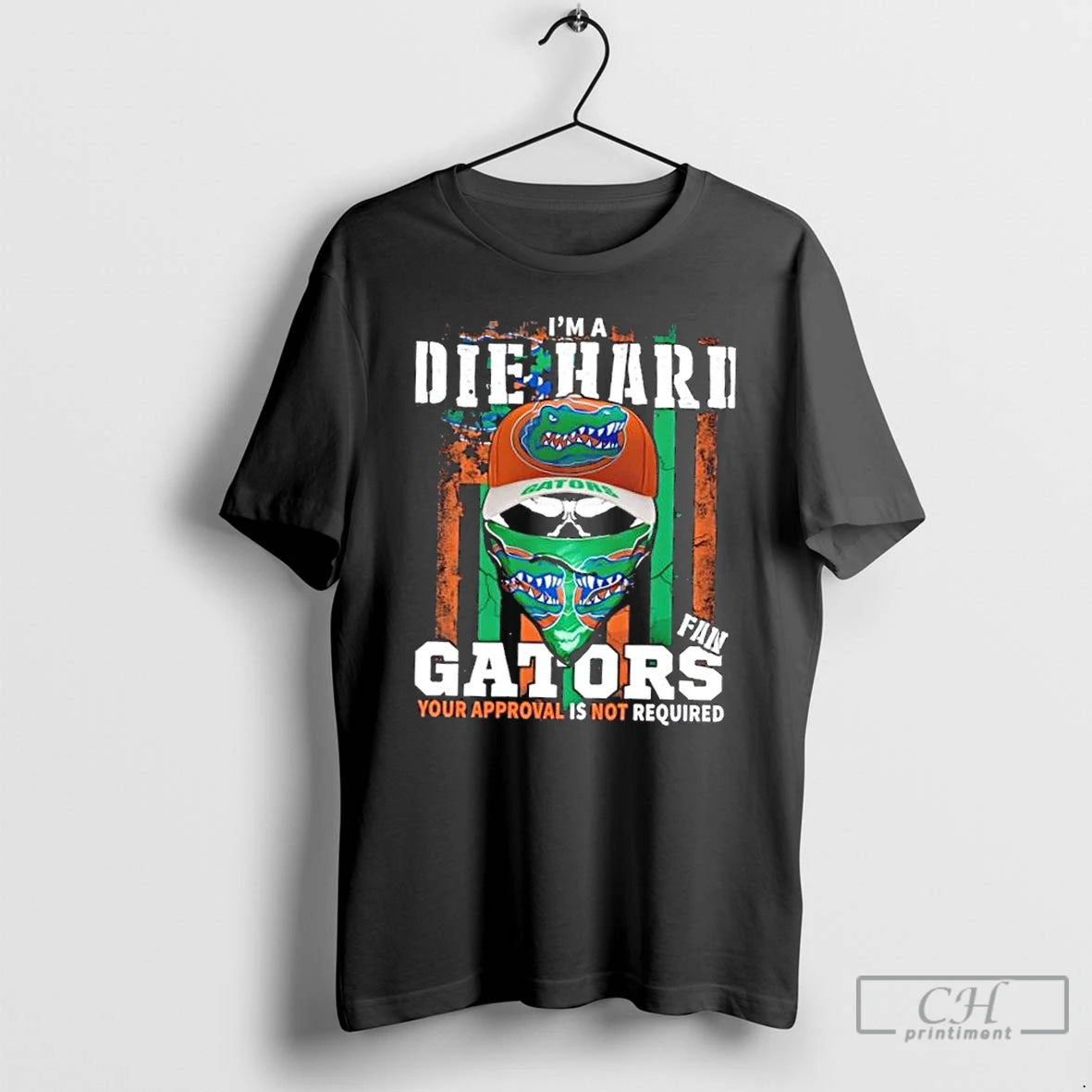 Classic Skull Im A Die Hard Florida Gators Fan Your Approval Is Not Required T-Shirts, Hoodie, Sweatshirt | InkNestWear.com