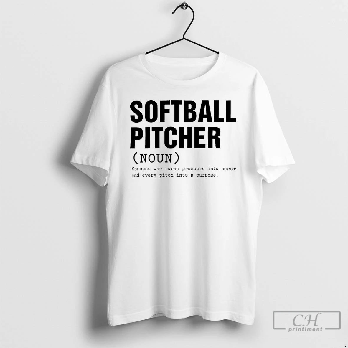 Classic Softball Pitcher Definition Someone Who Turns Pressure Into Power And Every Pitch Into T-Shirts, Hoodie, Sweatshirt