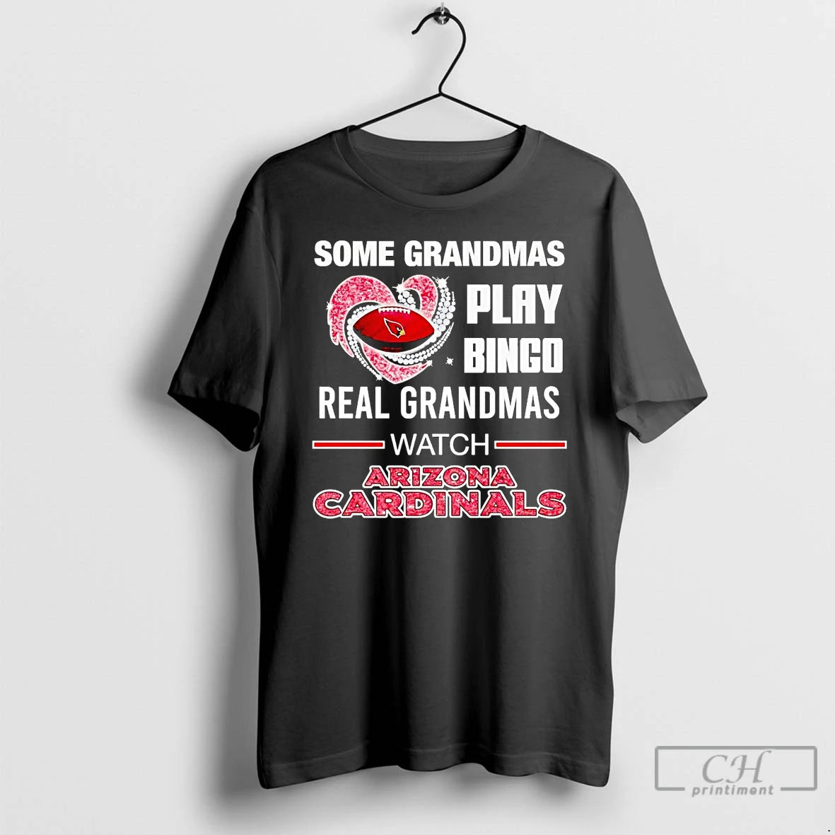 Classic Some Grandmas Play Bingo Real Grandmas Watch Arizona Cardinals T Shirts Hoodie, Sweatshirt | InkNestWear.com