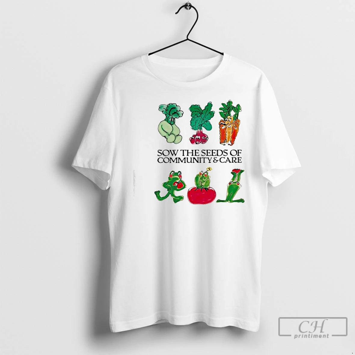 Classic Sow The Seeds Of Community Care Vegetables T-Shirts, Hoodie, Sweatshirt | InkNestWear.com