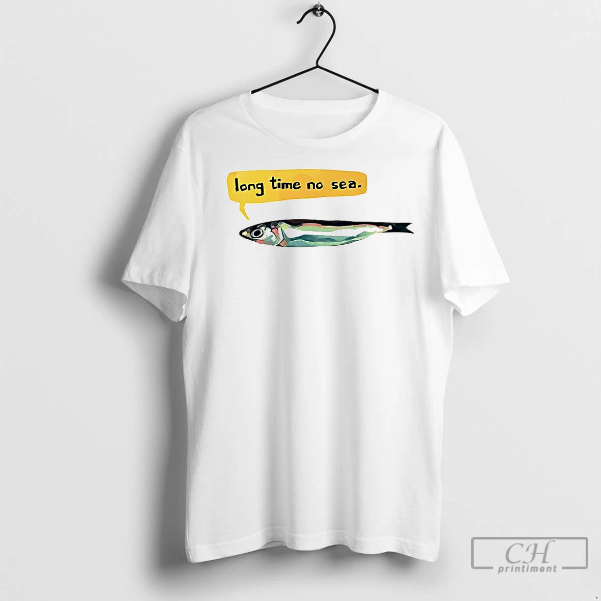 Classic Spoons Fish Long Time No Sea T-Shirts, Hoodie, Sweatshirt | InkNestWear.com