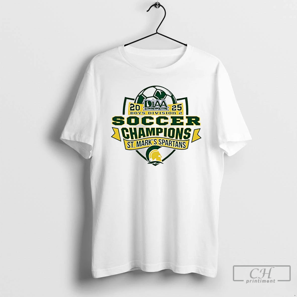 Classic St Marks Spartans 2025 Diaa Soccer Champions Division T-Shirts, Hoodie, Sweatshirt | InkNestWear.com