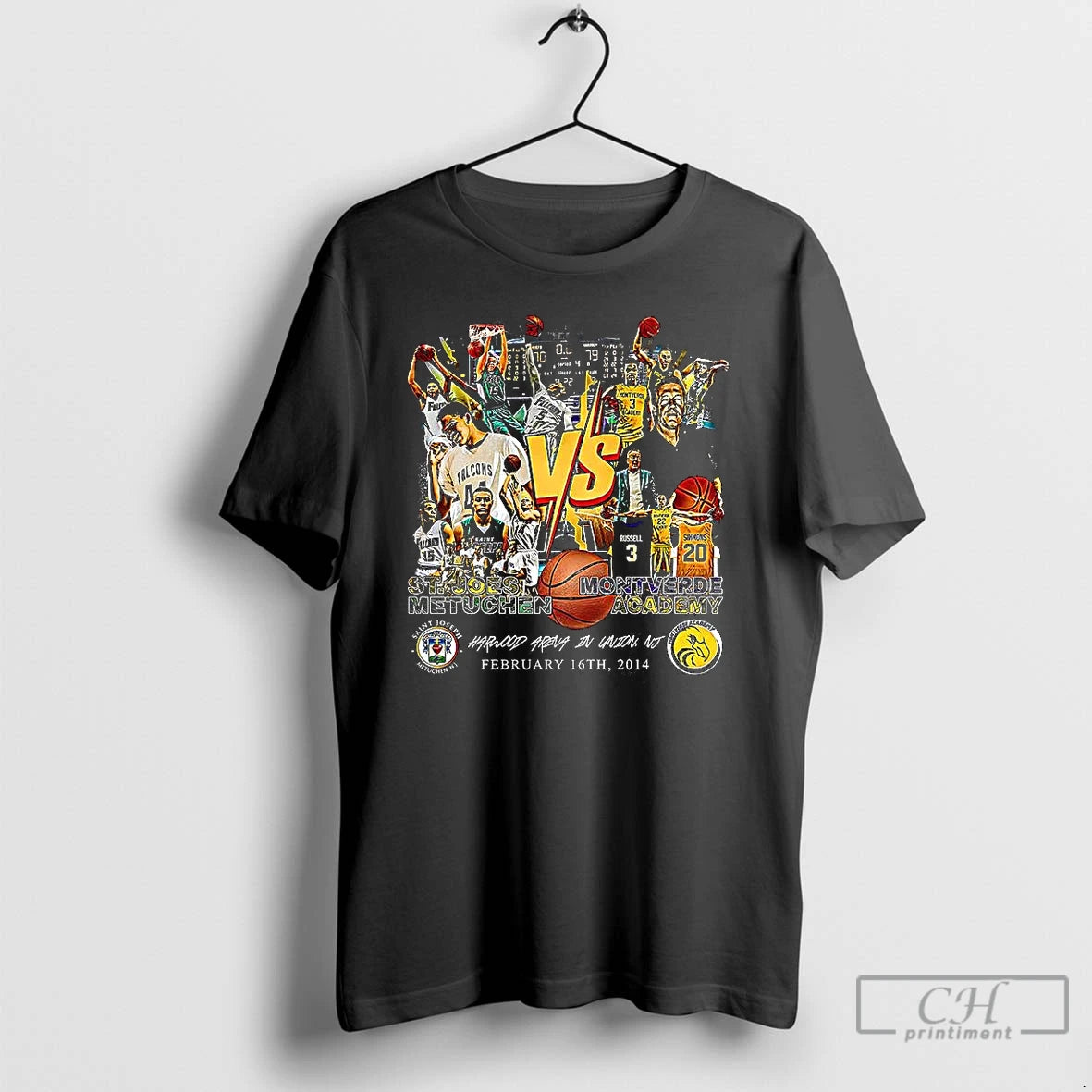 Classic St Joes Vs Montverde Harwood Arena 2014 Graphic Retro T Shirts Hoodie, Sweatshirt | InkNestWear.com