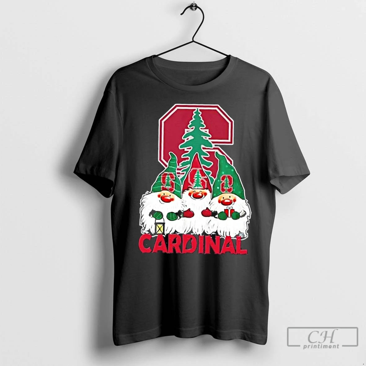 Classic Stanford Cardinal X Gnomes Xmas Christmas T-Shirts, Hoodie, Sweatshirt | InkNestWear.com
