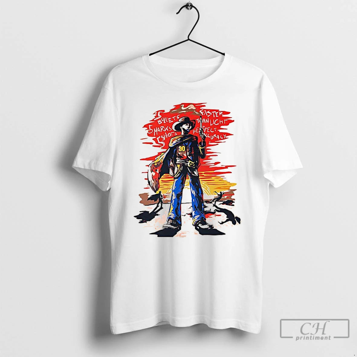 Classic Stephen Curry The Western Gunslinger T Shirts Hoodie, Sweatshirt | InkNestWear.com