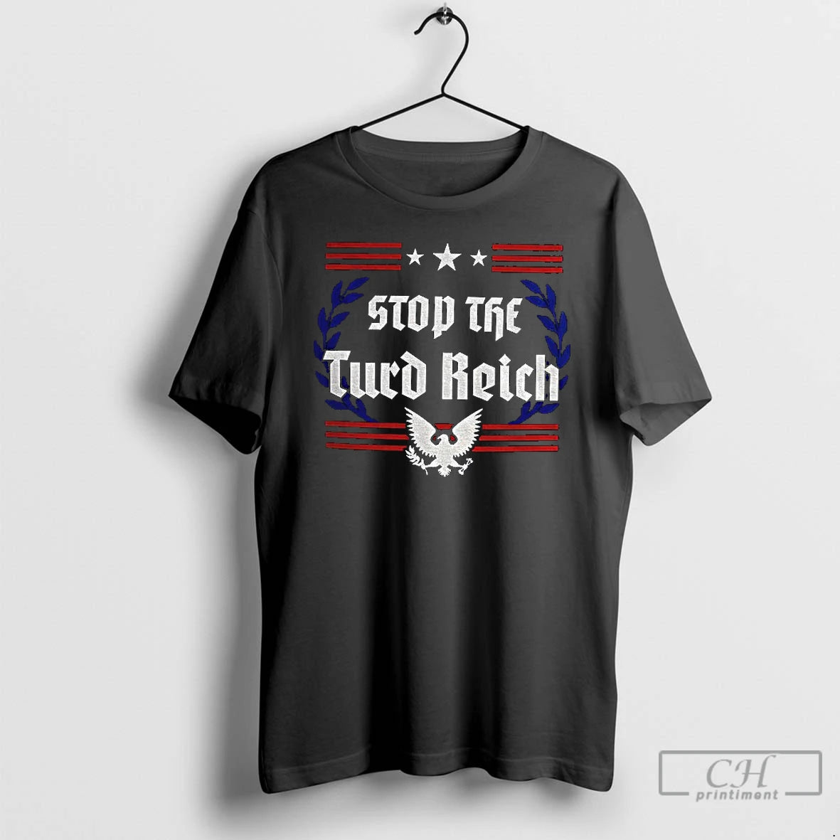 Classic Stop The Turd Reich Protest Antifa America T Shirts Hoodie, Sweatshirt | InkNestWear.com