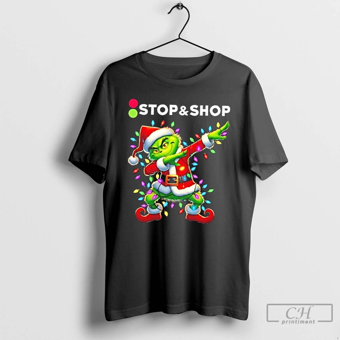 Classic Stopshop Grinch Dabbing Merry Christmas T Shirts Hoodie, Sweatshirt | InkNestWear.com