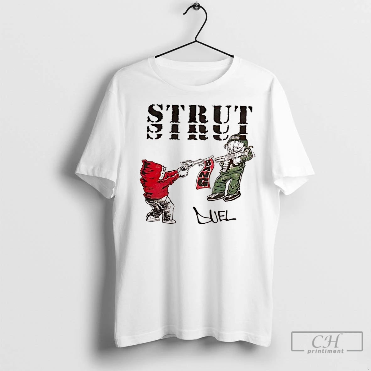 Classic Strut And Duel Bang Revolver Graphic T-Shirts, Hoodie, Sweatshirt | InkNestWear.com