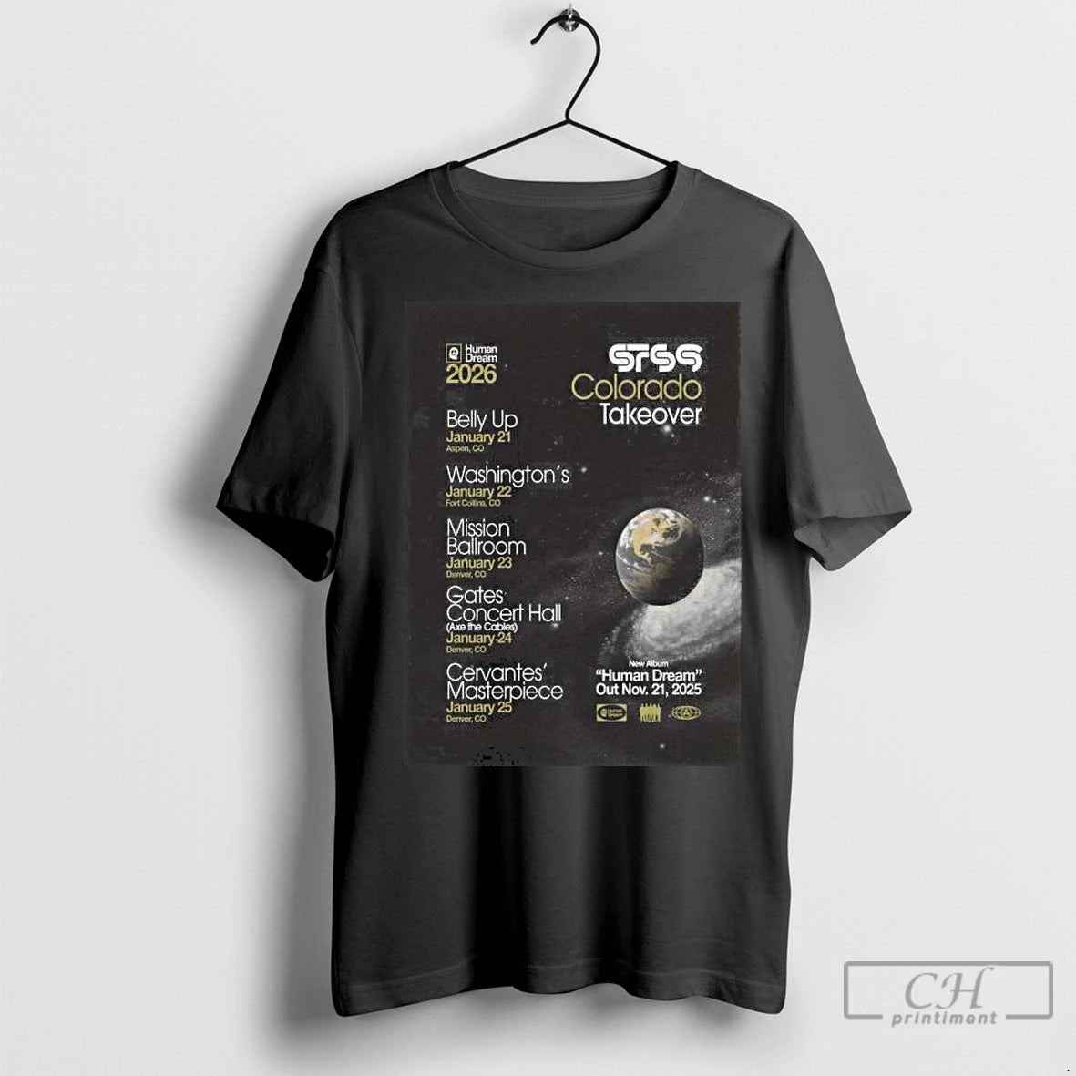 Classic Sts9 The Human Dream Colorado Takeover Tour 2026 Long Sleve T-Shirts, Hoodie, Sweatshirt | InkNestWear.com