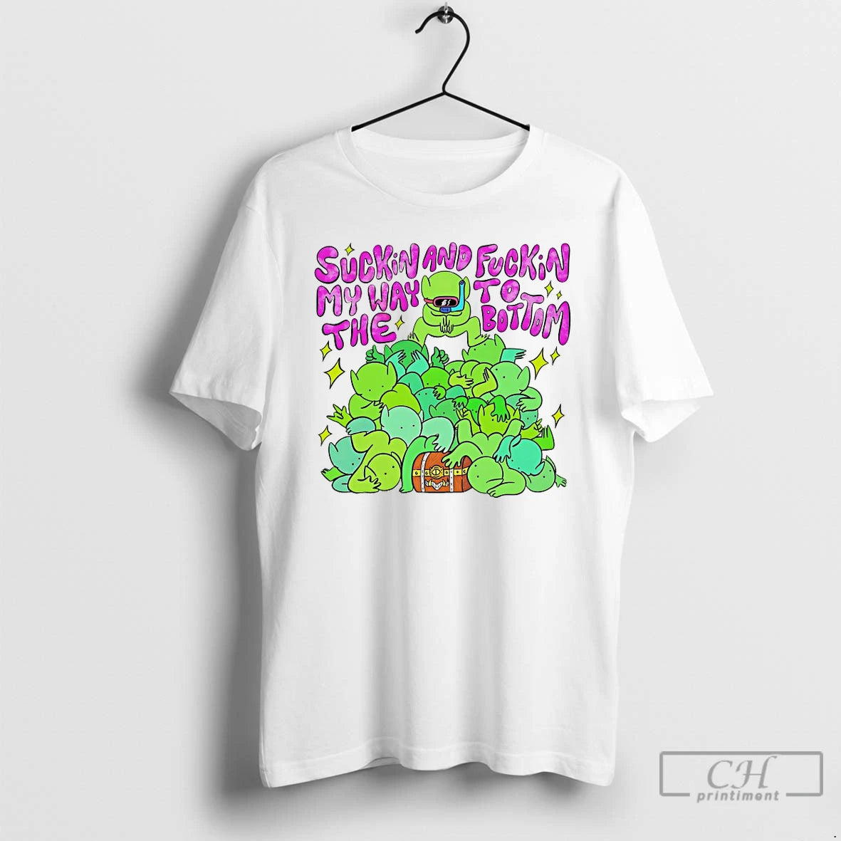 Classic Suckin And Fuckin My Way To The Bottom T-Shirts, Hoodie, Sweatshirt | InkNestWear.com