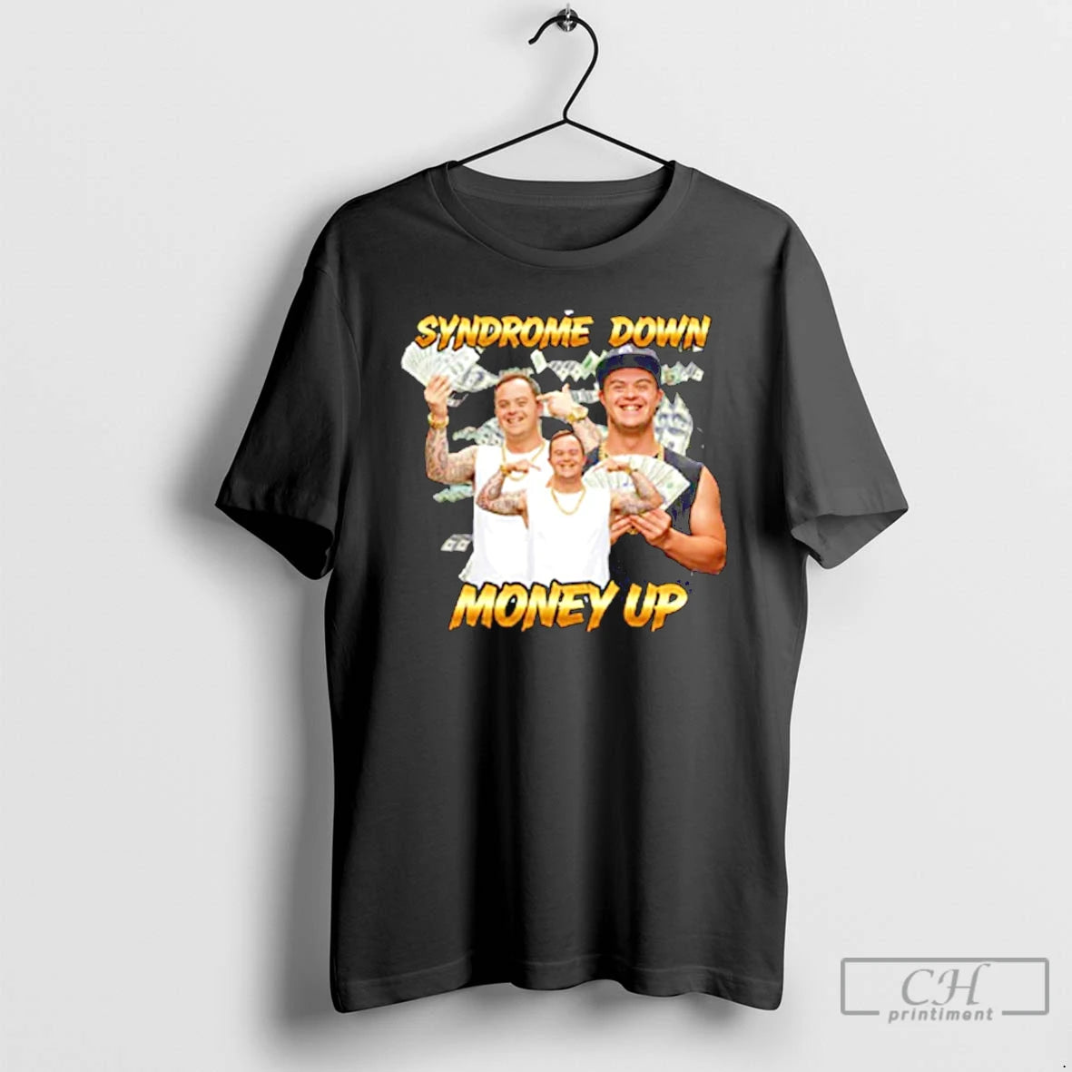 Classic Syndrome Down Money Up Graphic T Shirts Hoodie, Sweatshirt | InkNestWear.com