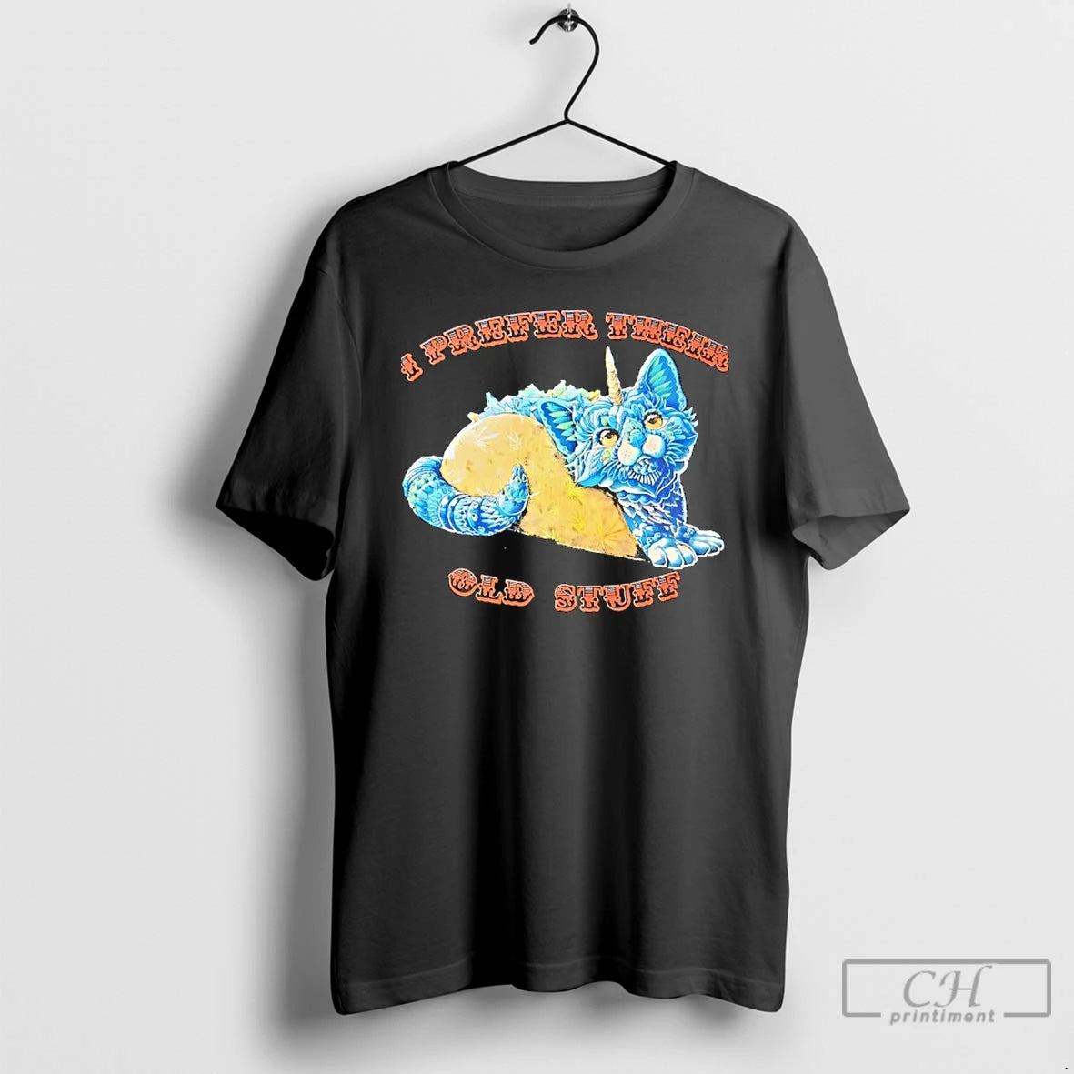Classic Tacocat Blue I Prefer Their Old Stuff T Shirts Hoodie, Sweatshirt | InkNestWear.com