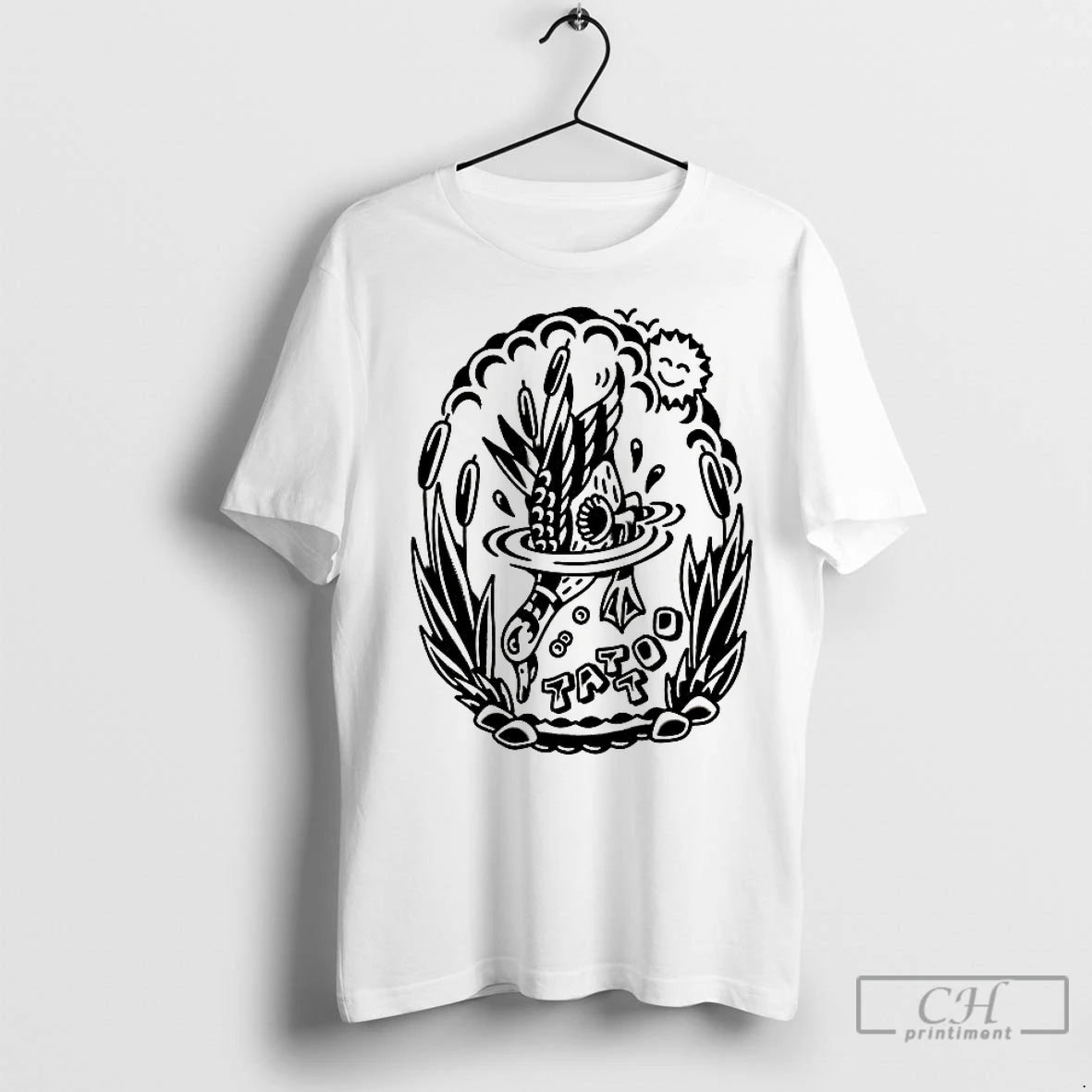 Classic Tattoo Duck Splash T-Shirts, Hoodie, Sweatshirt | InkNestWear.com