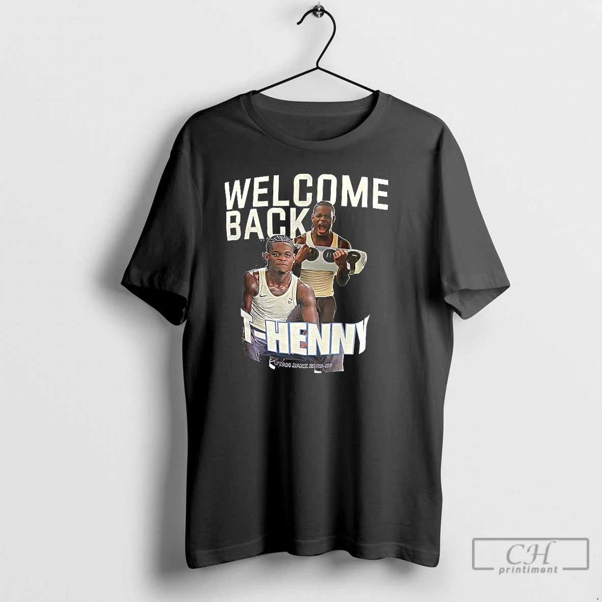 Classic Taylor Hendricks Utah Jazz Welcome Back T Henny T Shirts Hoodie, Sweatshirt | InkNestWear.com