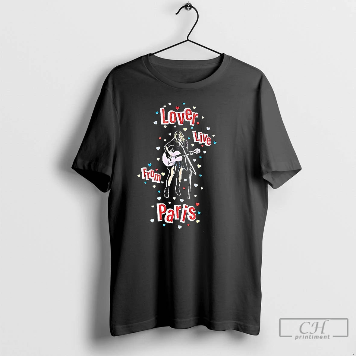 Classic Taylor Lover Live From Paris 2025 Heart T-Shirts, Hoodie, Sweatshirt | InkNestWear.com