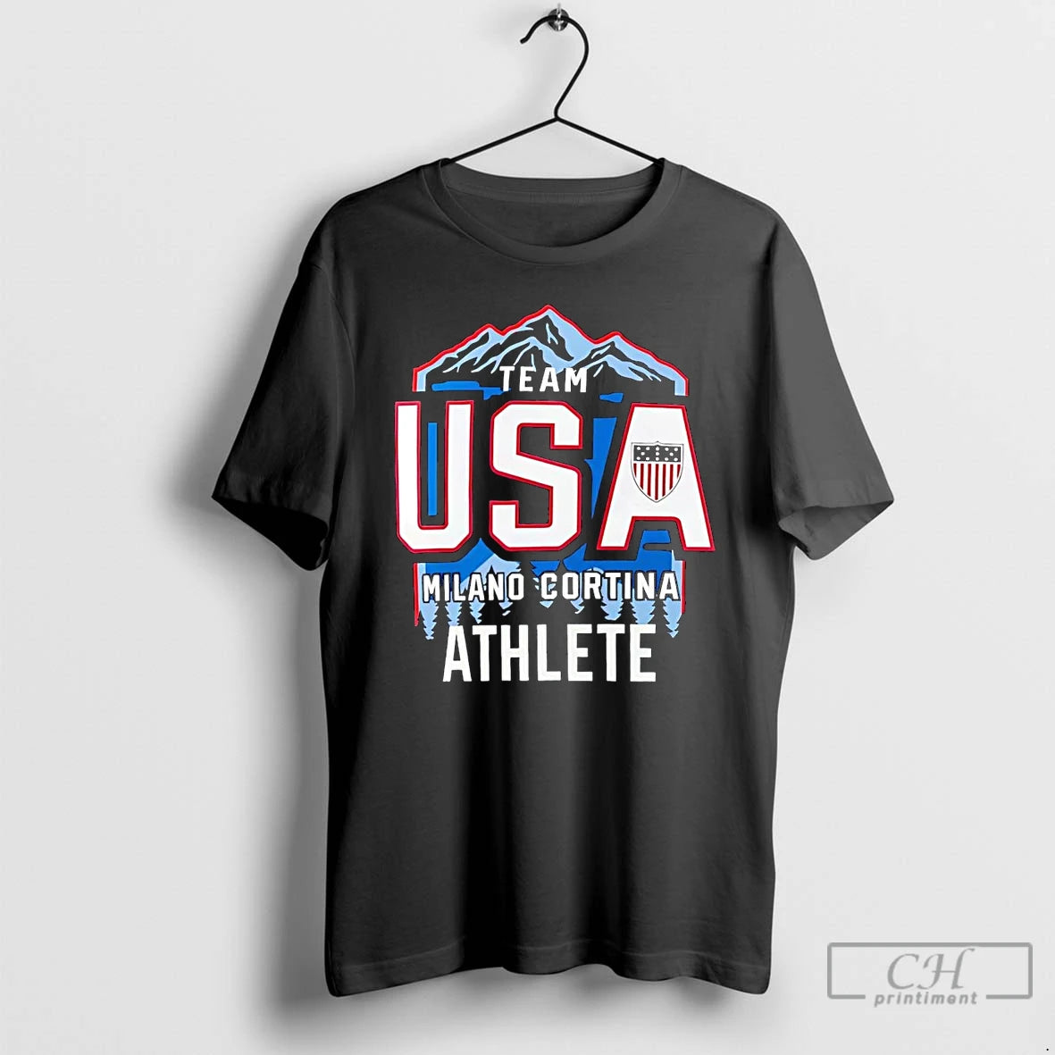 Classic Team Usa Milano Cortina Athlete 2026 Winter Olympics T Shirts Hoodie, Sweatshirt | InkNestWear.com