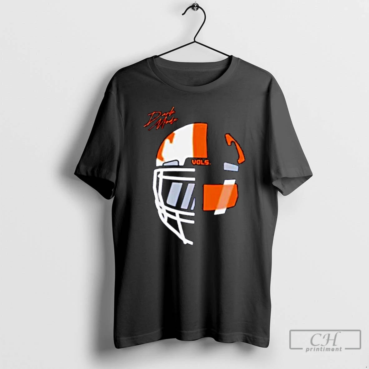Classic Tennessee Volunteers Dark Mode Split Helmet Ornaments T Shirts Hoodie, Sweatshirt | InkNestWear.com