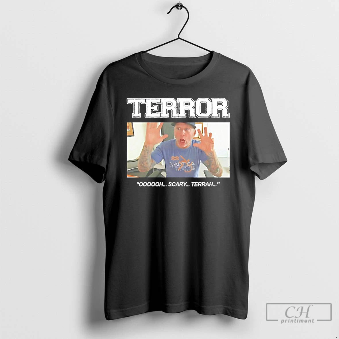 Classic Terror Oooooh Scary Terrah T Shirts Hoodie, Sweatshirt | InkNestWear.com