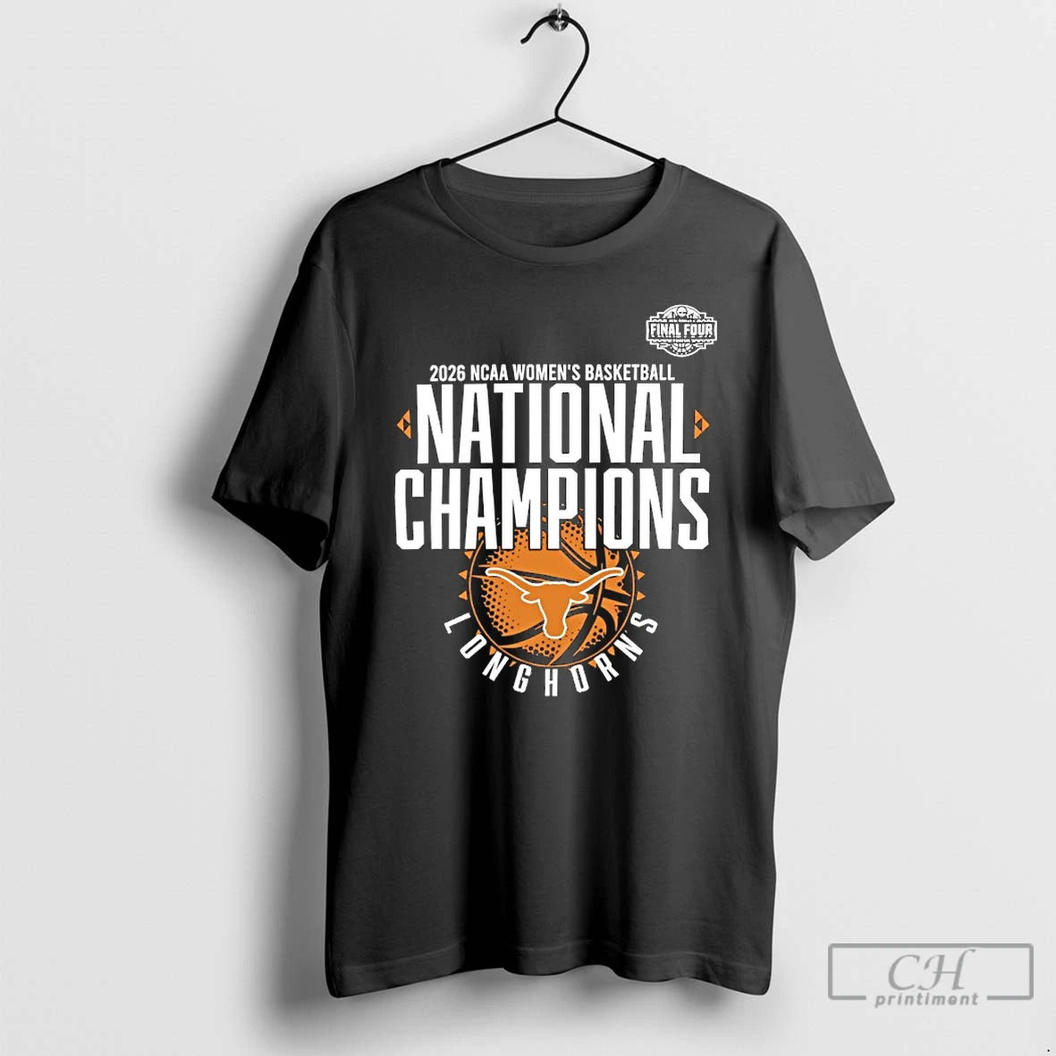 Classic Texas Longhorns 2026 Ncaa Womens Basketball National Champions