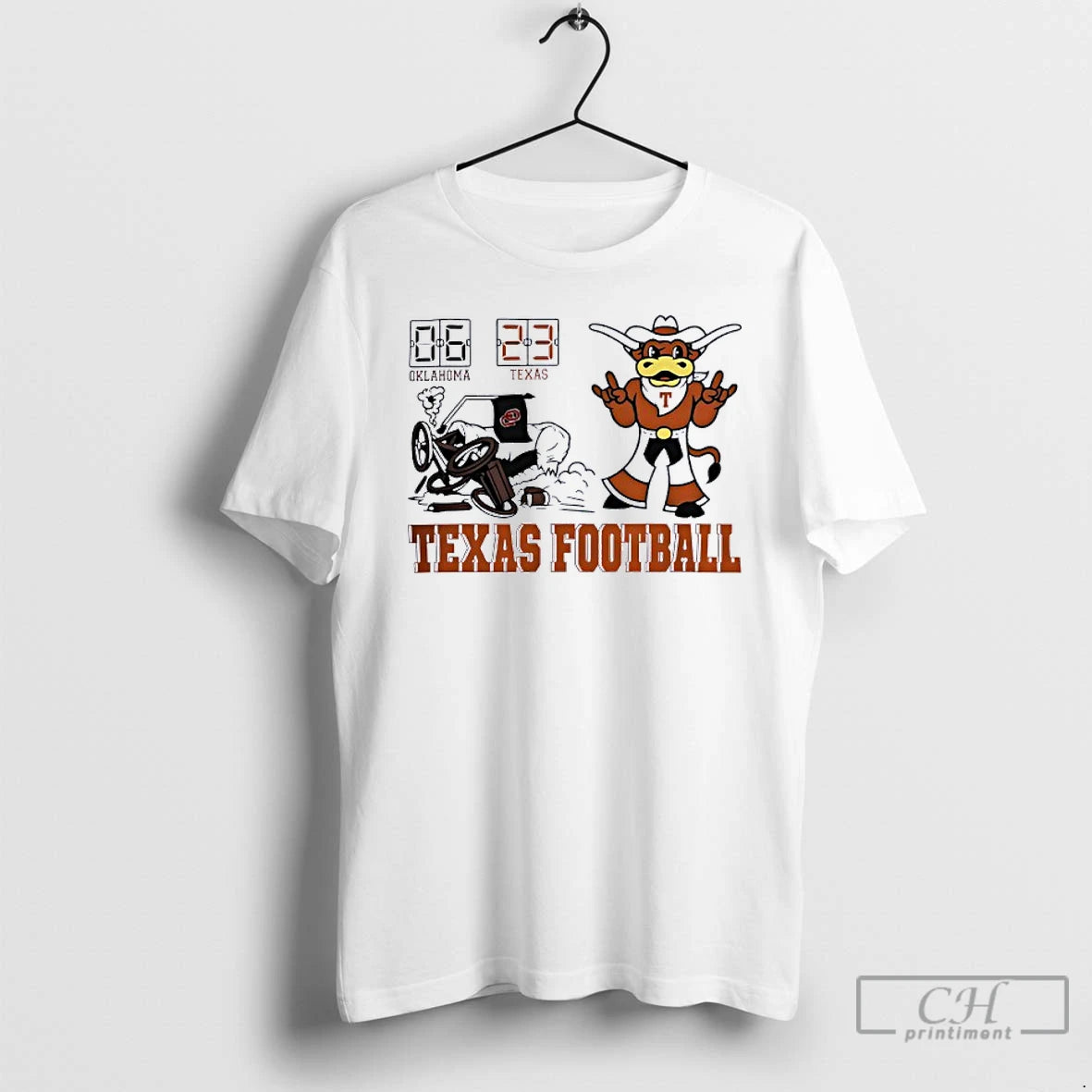 Classic Texas Longhorns Vs Oklahoma Sooners 2025 Score 23 6 T Shirts Hoodie, Sweatshirt | InkNestWear.com