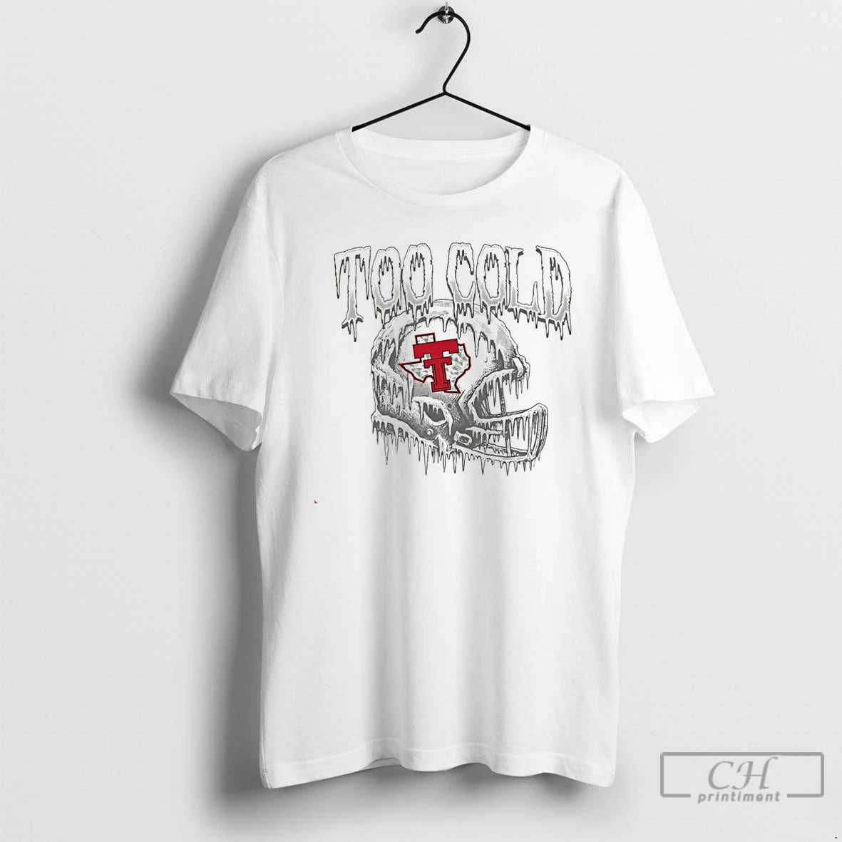 Classic Texas Tech Red Raiders Too Cold Helmet Christmas T Shirts Hoodie, Sweatshirt | InkNestWear.com