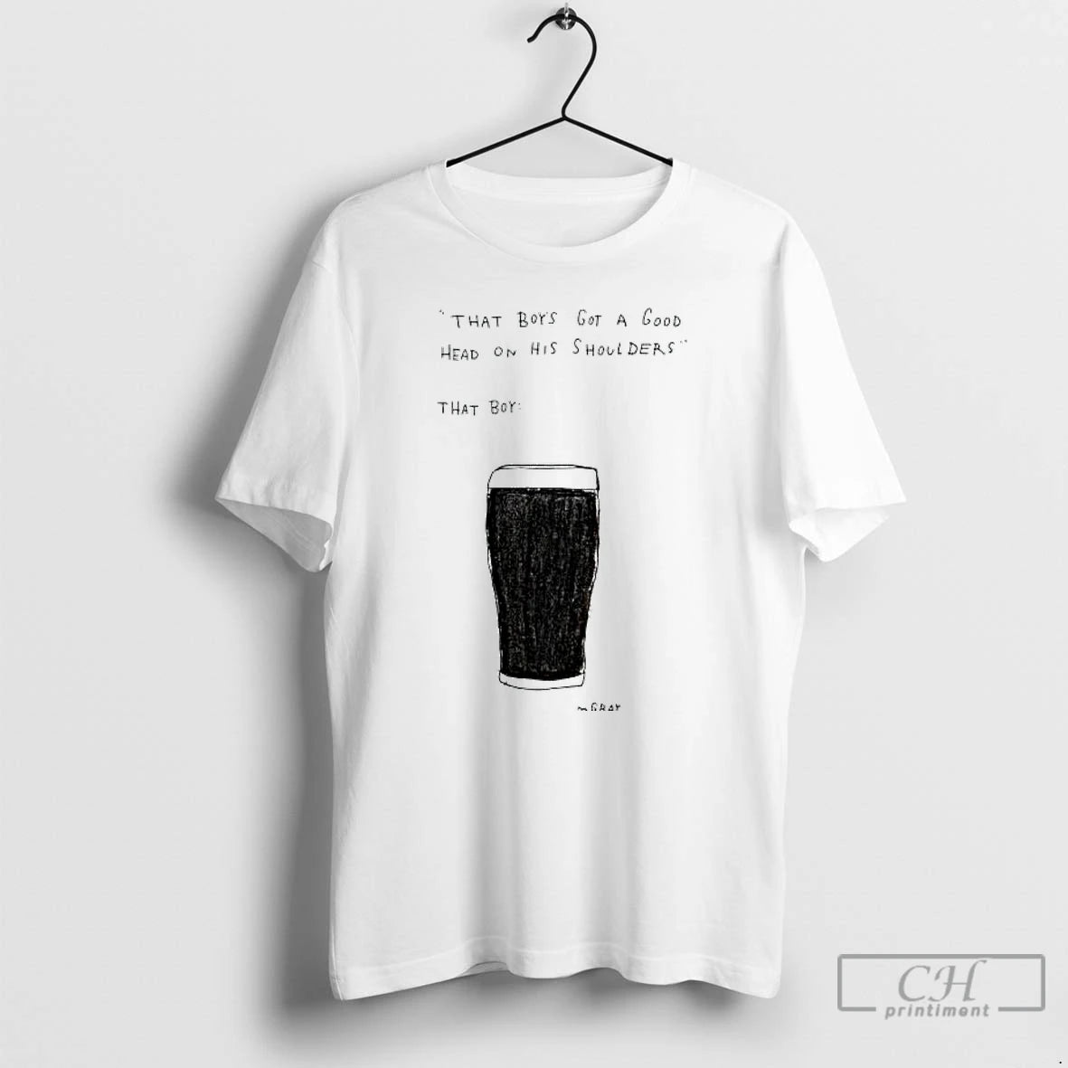 Classic That Boys Got A Good Head On His Shoulders T Shirts Hoodie, Sweatshirt | InkNestWear.com