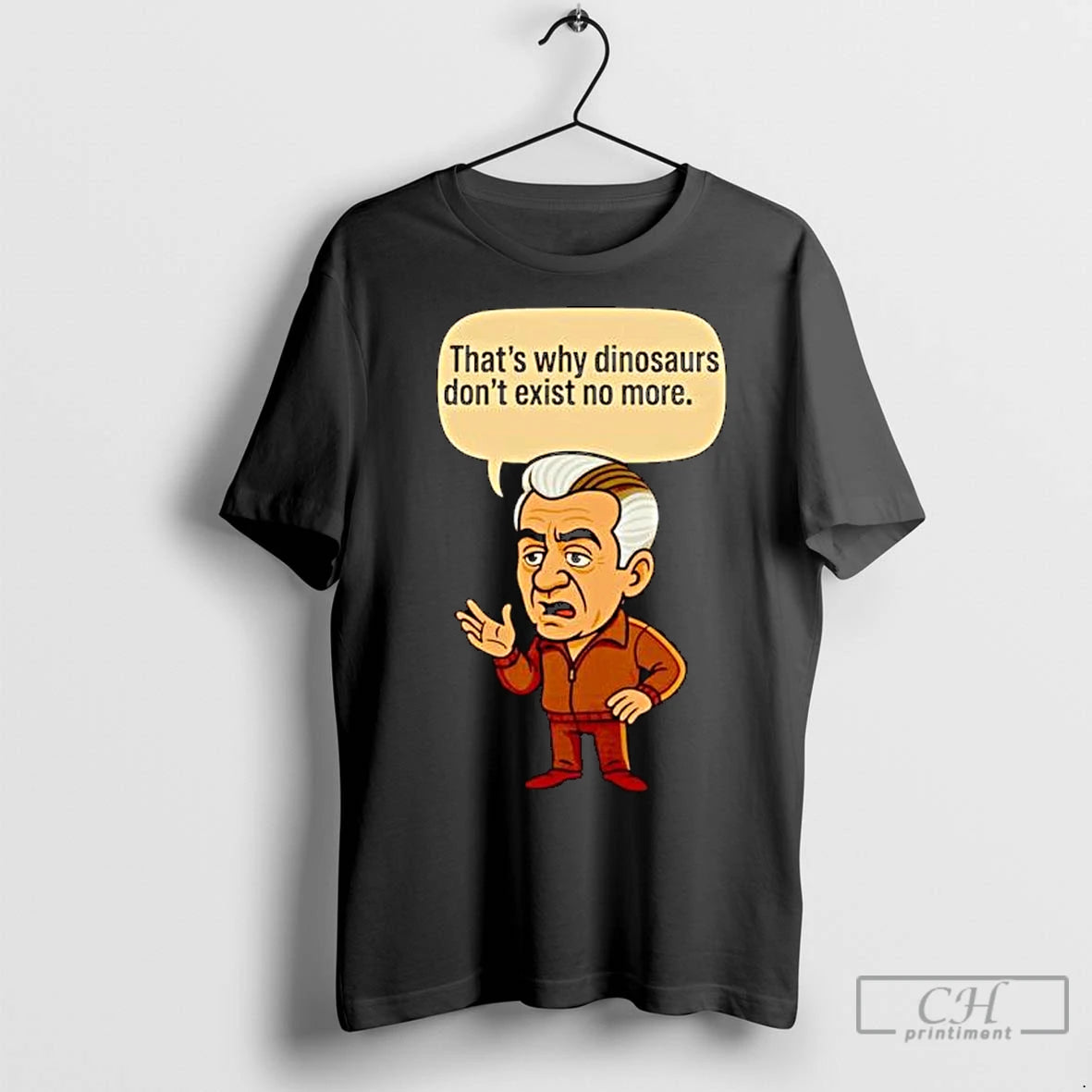 Classic Thats Why Dinosaurs Dont Exist No More Caricature Ornaments T-Shirts, Hoodie, Sweatshirt | InkNestWear.com