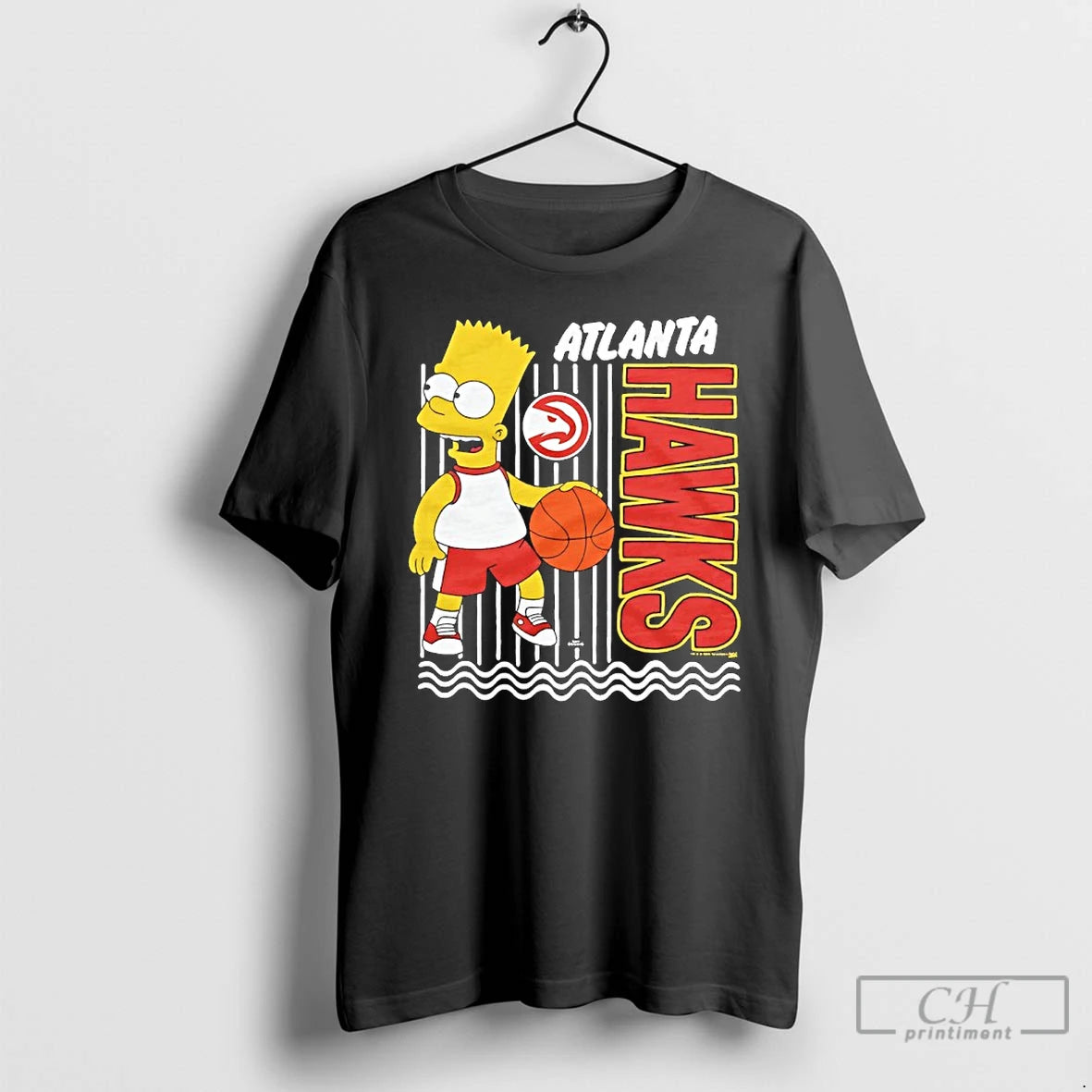 Classic The Bart Simpson X Atlanta Hawks Basketball T-Shirts, Hoodie, Sweatshirt | InkNestWear.com
