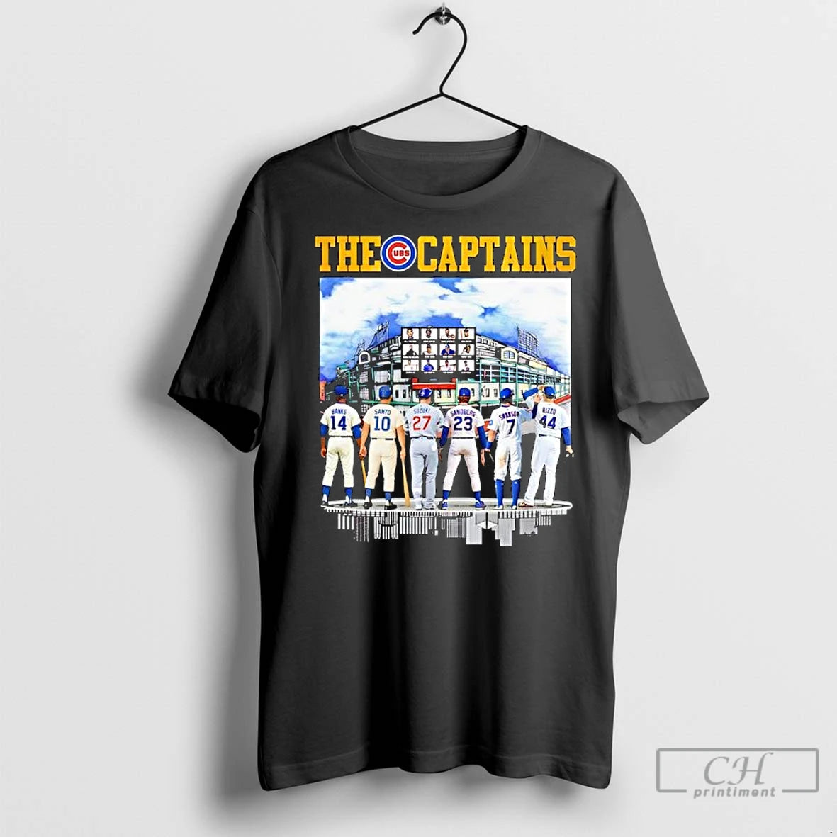 Classic The Captains Chicago Cubs Players Wrigley Field T-Shirts, Hoodie, Sweatshirt | InkNestWear.com