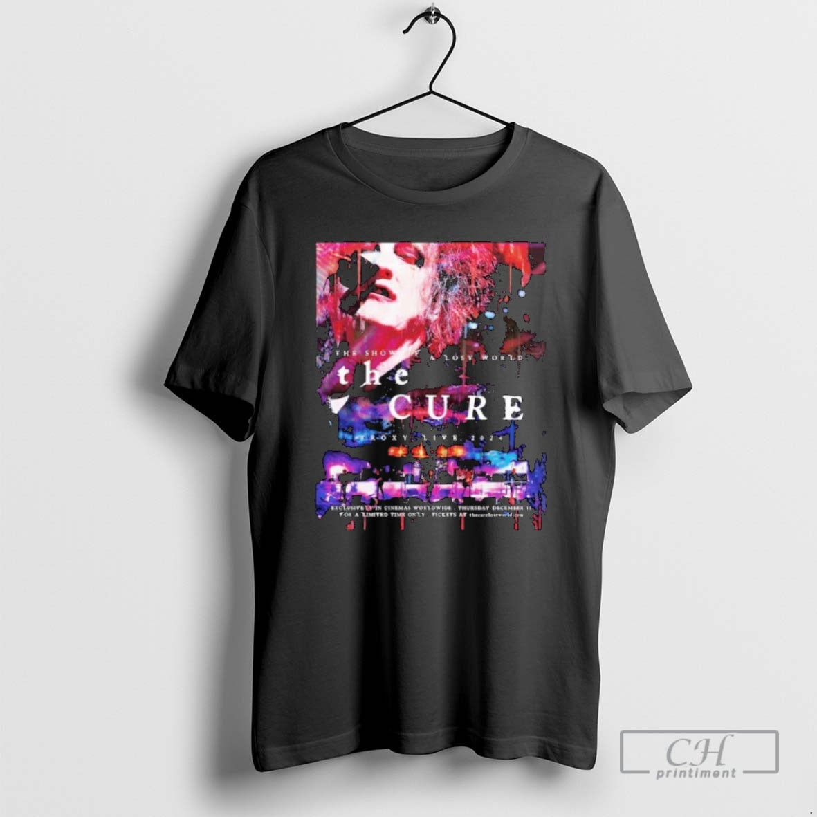 Classic The Cure The Show Of A Lost World Troxy Live 2024 In Cinemas Worldwide T-Shirts, Hoodie, Sweatshirt | InkNestWear.com