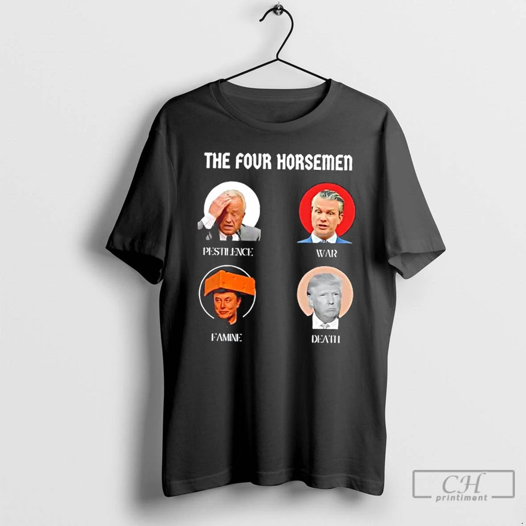 Classic The Four Horsemen Donald Trump Death T-Shirts, Hoodie, Sweatshirt | InkNestWear.com