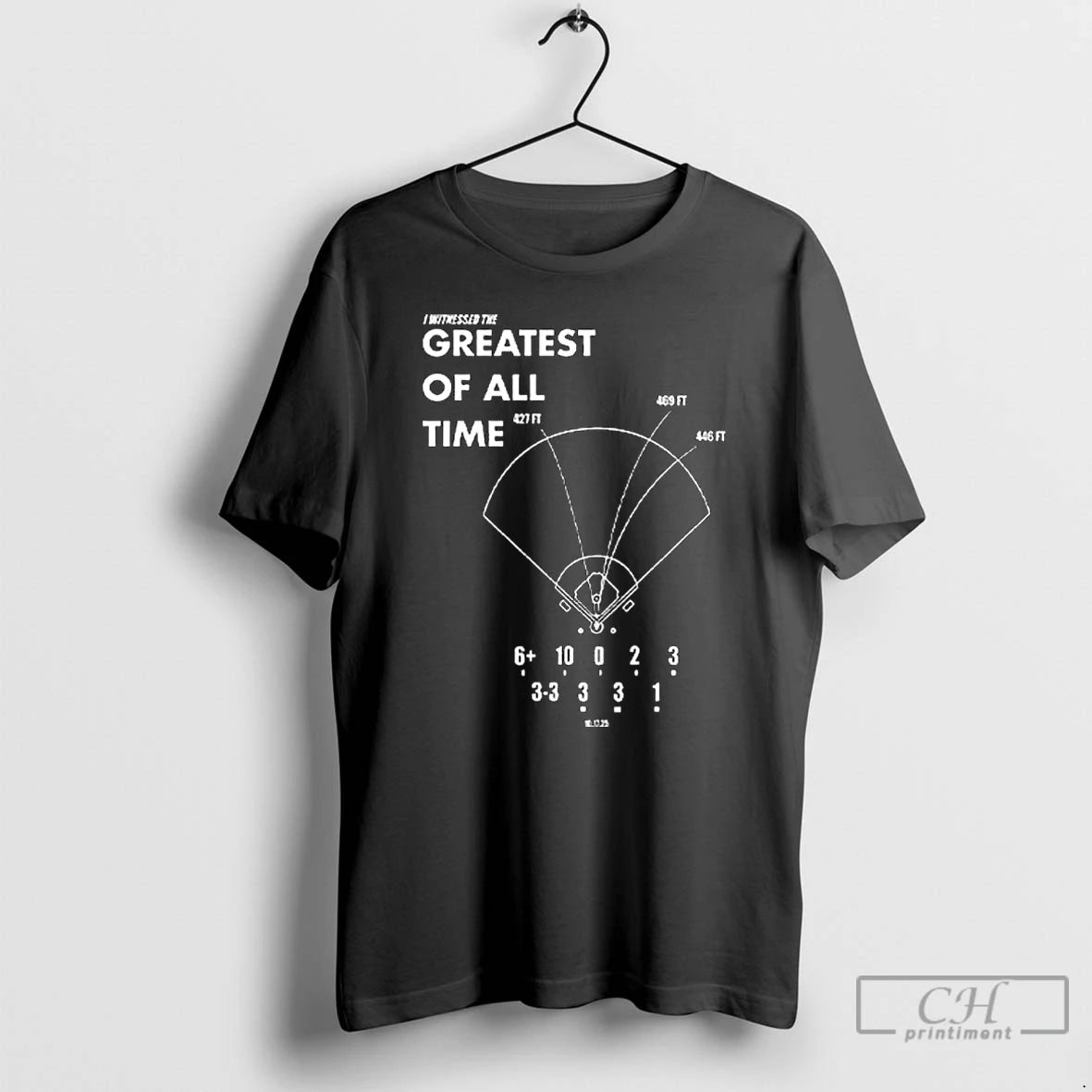 Classic Goat Performance La Baseball I Witnessed Greatest All Time Long Sleve T-Shirts, Hoodie, Sweatshirt