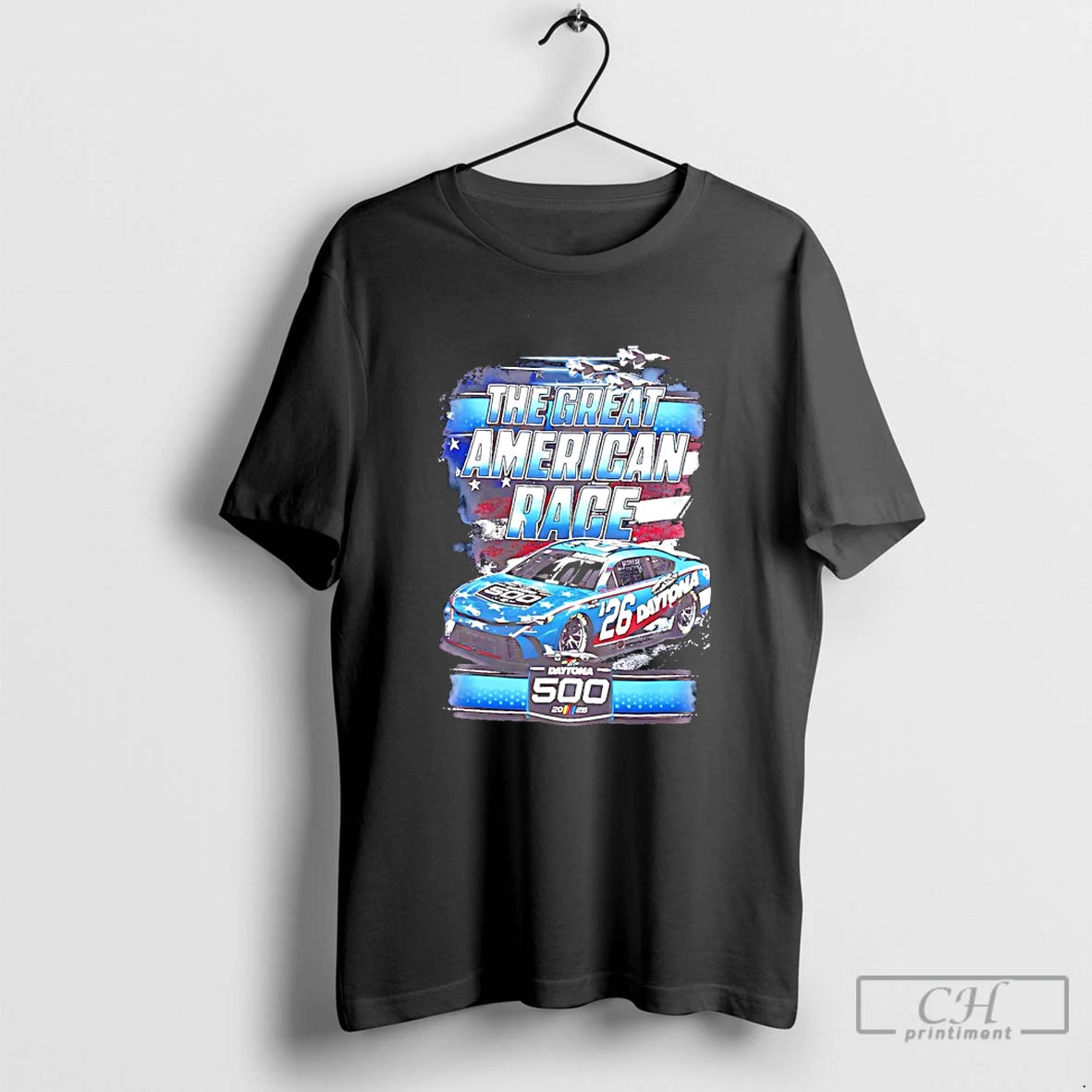 Classic The Great American Race 2026 Daytona 500 Patriotic Graphic T-Shirts, Hoodie, Sweatshirt | InkNestWear.com