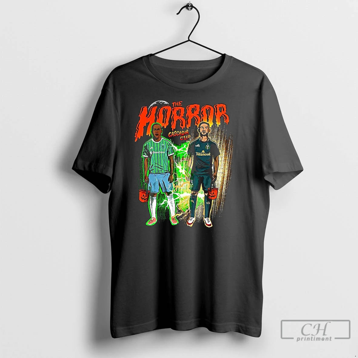 Classic The Horror Cascadia Cup Halloween T-Shirts, Hoodie, Sweatshirt | InkNestWear.com