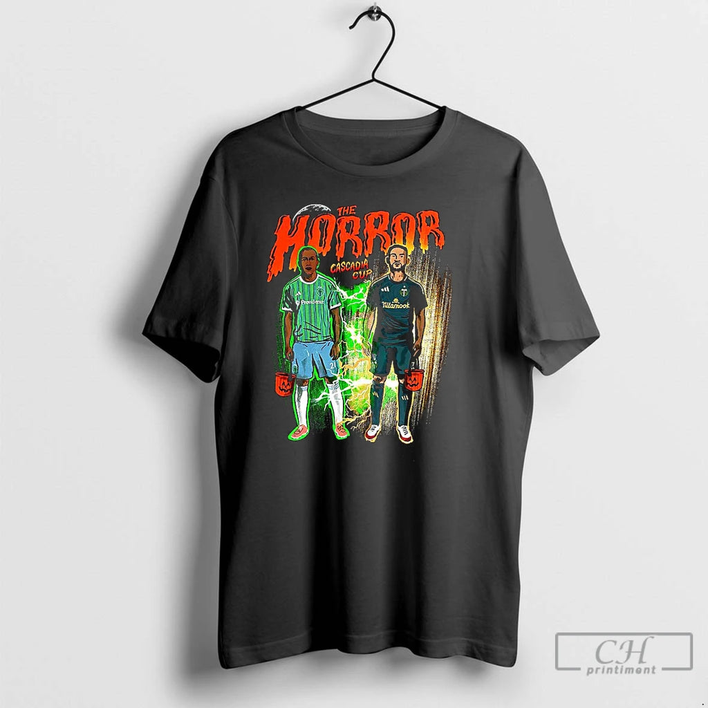 Classic The Horror Cascadia Cup Halloween T Shirts Hoodie, Sweatshirt | InkNestWear.com