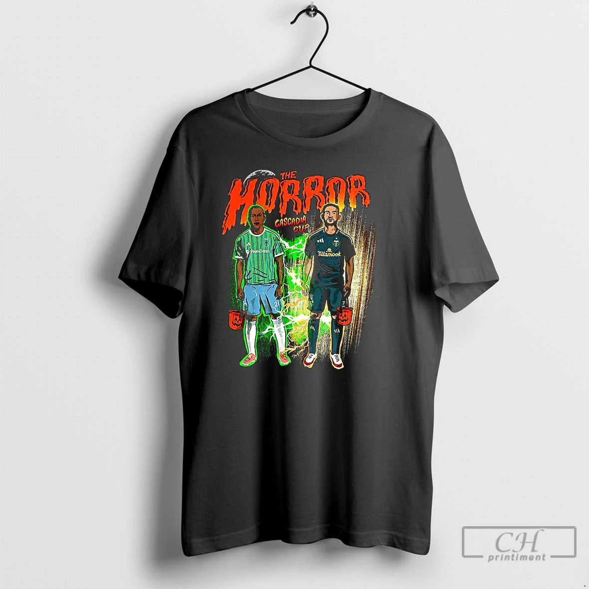 Classic The Horror Cascadia Cup Halloween T Shirts Hoodie, Sweatshirt | InkNestWear.com