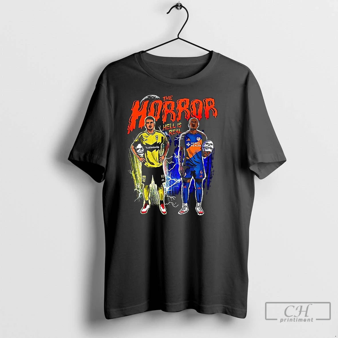 Classic The Horror Hell Is Real Halloween T-Shirts, Hoodie, Sweatshirt | InkNestWear.com