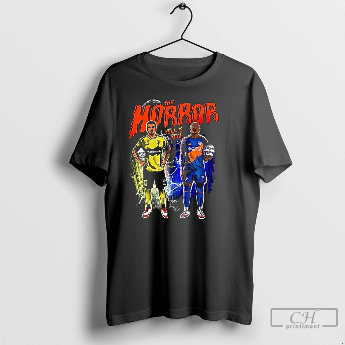 Classic The Horror Hell Is Real Halloween T Shirts Hoodie, Sweatshirt | InkNestWear.com