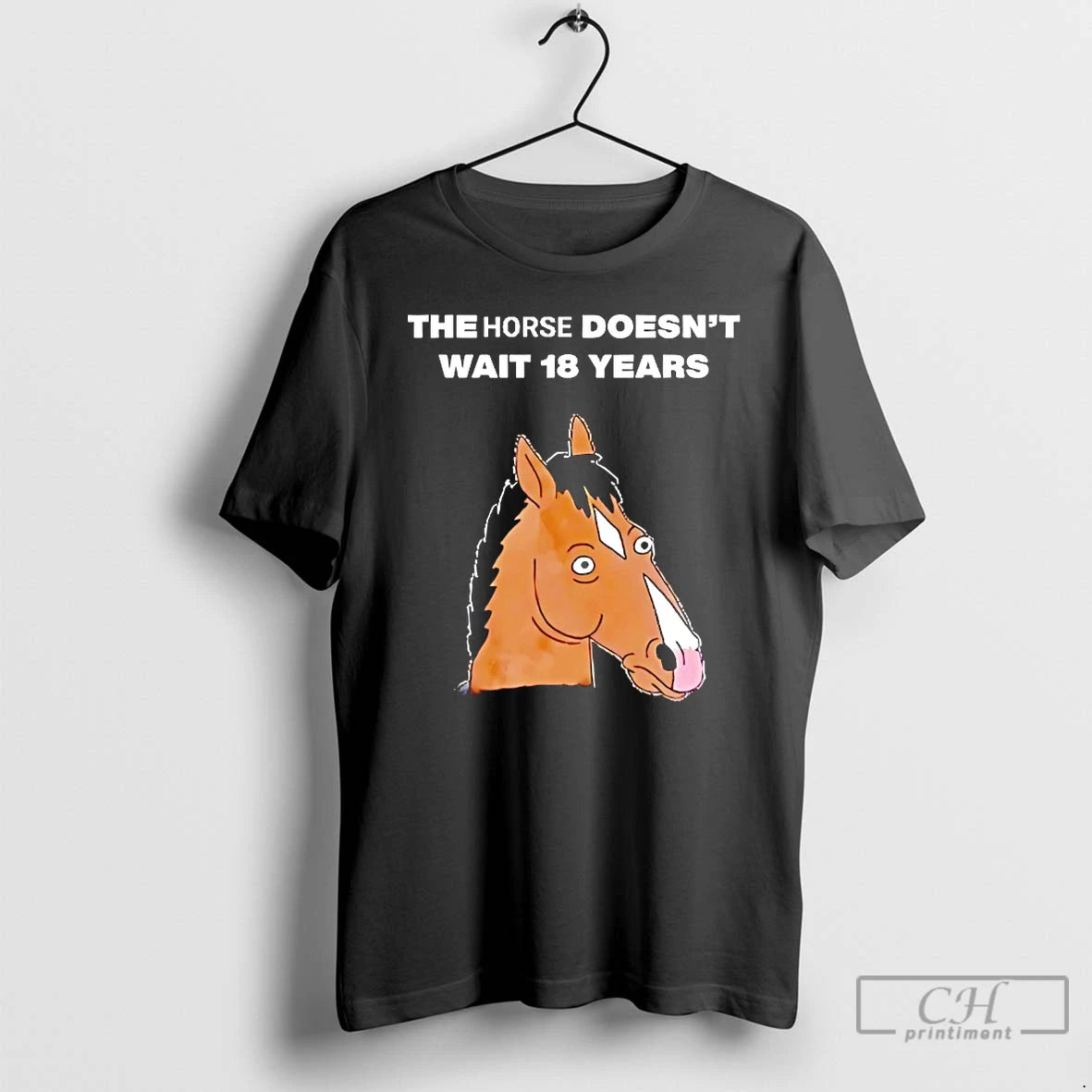 Classic The Horse Doesnt Wait 18 Years T-Shirts, Hoodie, Sweatshirt | InkNestWear.com
