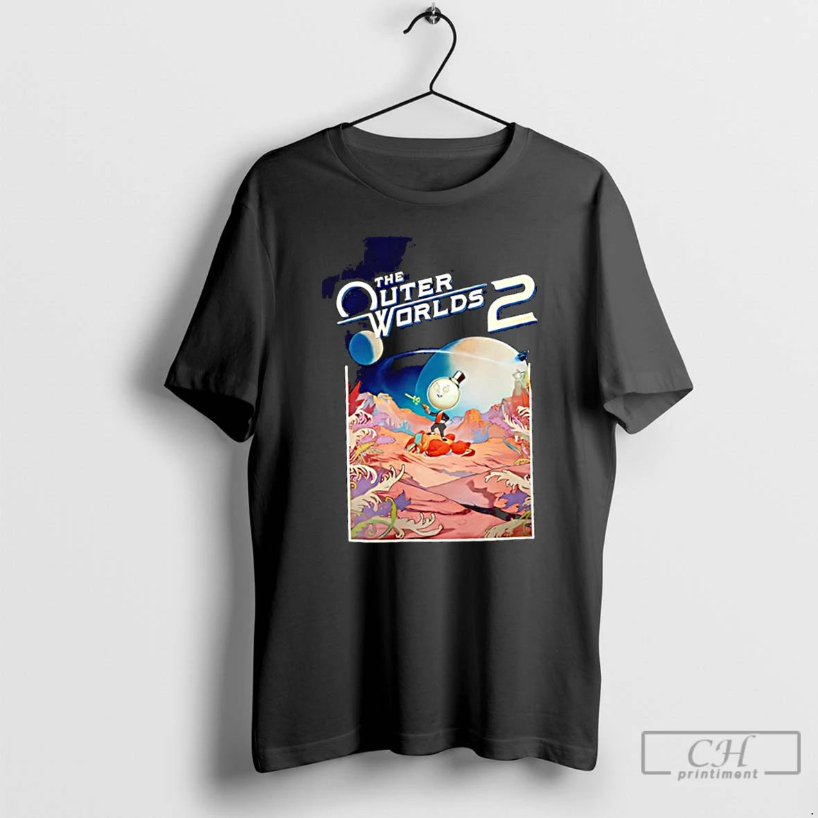 Classic The Outer Worlds 2 Promotional T Shirts Hoodie, Sweatshirt | InkNestWear.com