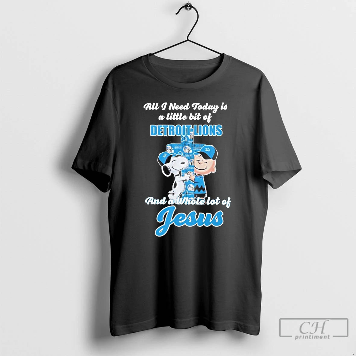 Classic The Peanuts All I Need Today Is A Little Bit Of Detroit Lions And T-Shirts, Hoodie, Sweatshirt | InkNestWear.com