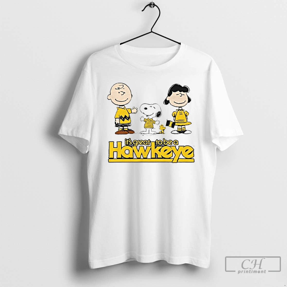 Classic The Peanuts University Of Iowa Its Great To Be A Hawkeye T Shirts Hoodie, Sweatshirt | InkNestWear.com