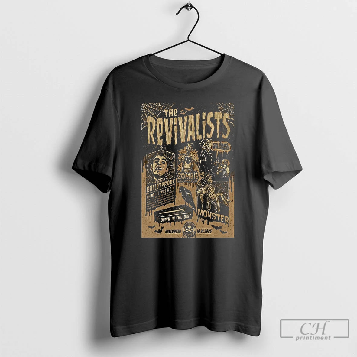 Classic The Revivalists Birmingham Halloween Show On Oct 31 2025 T Shirts Hoodie, Sweatshirt | InkNestWear.com