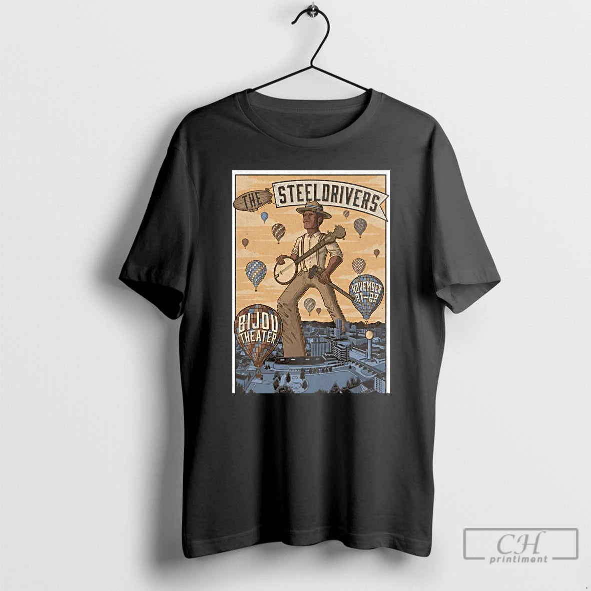 Classic The Steeldrivers Knoxville Tn November 21 22 2025 T-Shirts, Hoodie, Sweatshirt | InkNestWear.com