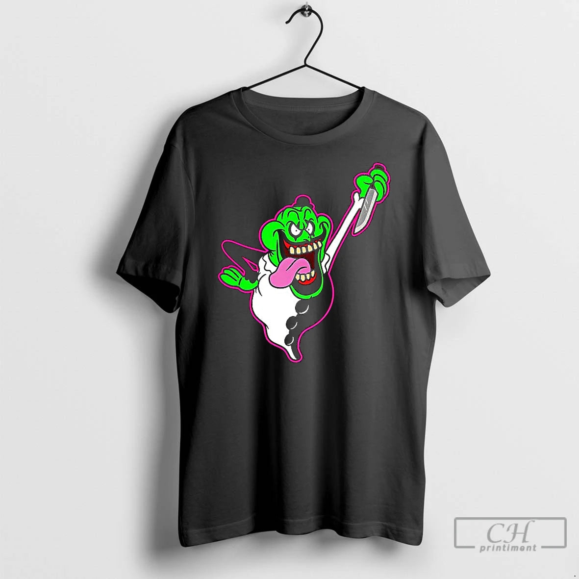 Classic The Real Clownbusters Slimer Ghostbusters Parody Halloween T-Shirts, Hoodie, Sweatshirt | InkNestWear.com