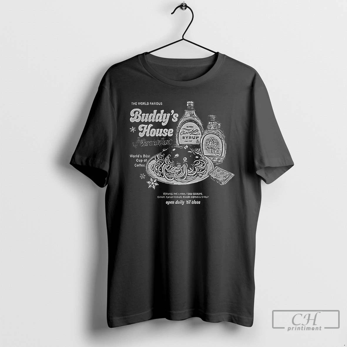 Classic The World Famous Buddys House Of Breakfast Christmas T-Shirts, Hoodie, Sweatshirt | InkNestWear.com