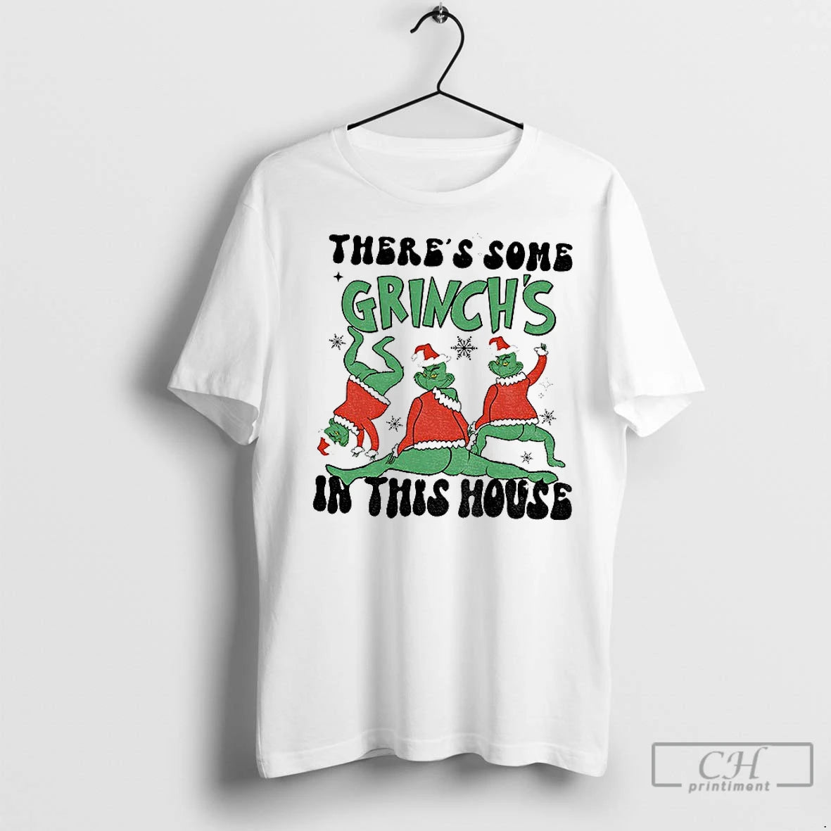 Classic Theres Some Grinchs In This House Merry Grinchmas Christmas T-Shirts, Hoodie, Sweatshirt | InkNestWear.com