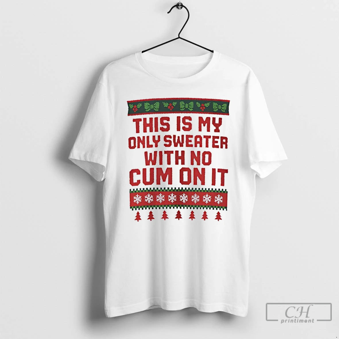Classic This Is My Only With No Cum On It Christmas T-Shirts, Hoodie, Sweatshirt | InkNestWear.com