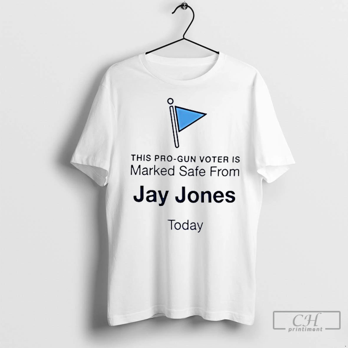 Classic This Pro Gun Voter Is Marked Safe From Jay Jones Today T-Shirts, Hoodie, Sweatshirt | InkNestWear.com