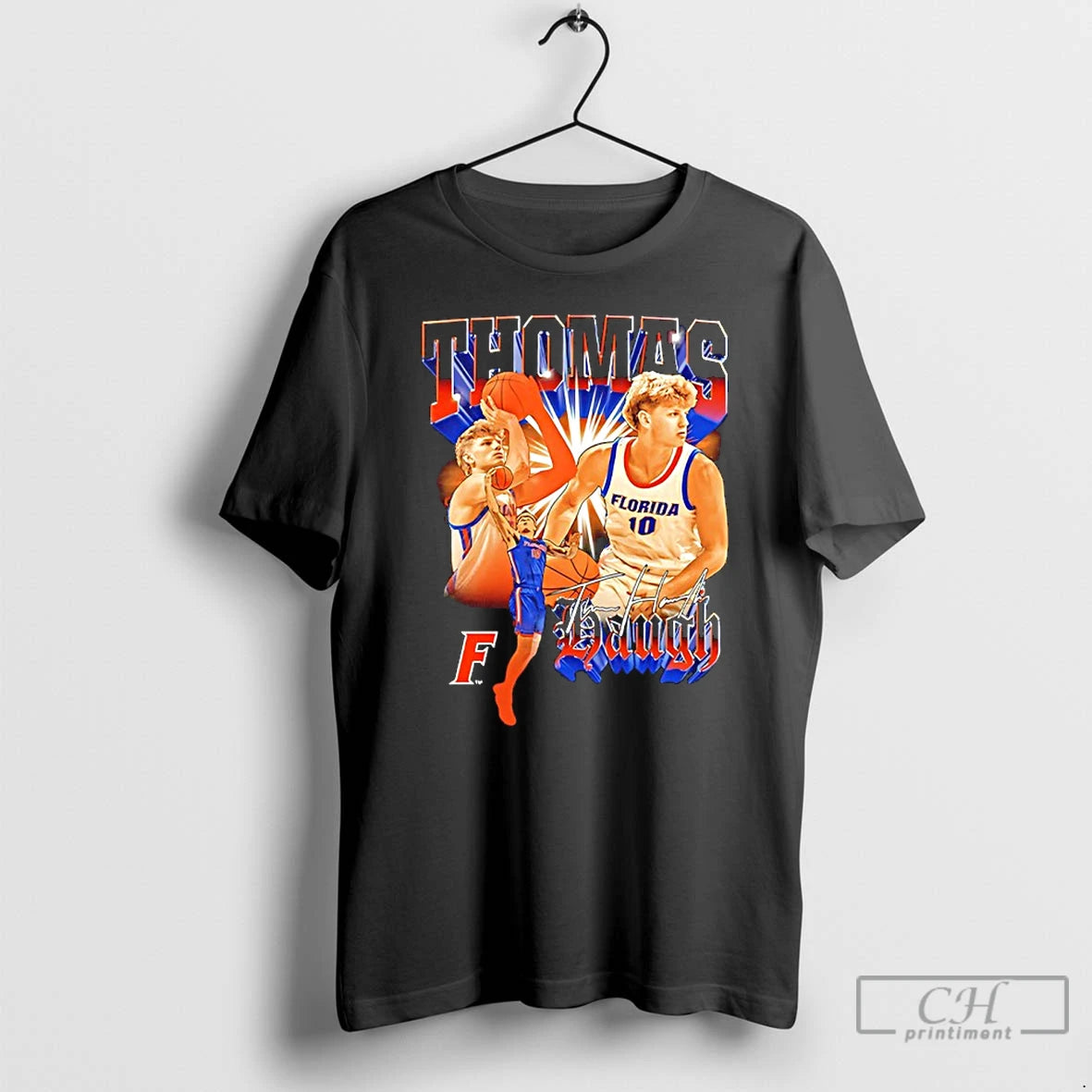 Classic Thomas Haugh Florida Gators Mens Basketball Picture Collage Signature